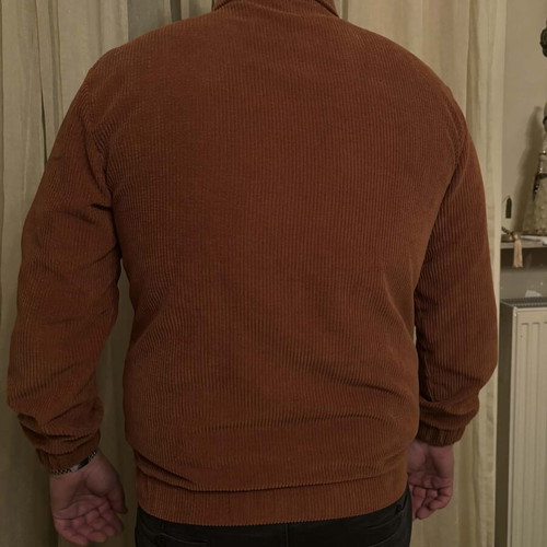 Men's corduroy outerwear orange like new XL