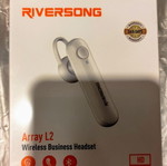 Riversong Array L2 Earbud Bluetooth Handsfree White New
