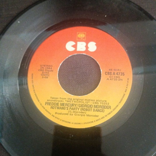 Freddie Mercury/Giorgio Moroder Rotwang's Party used