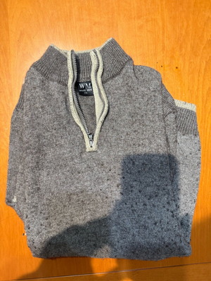 WM quarter zip sweater like new
