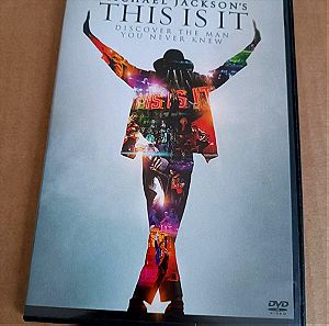 MICHAEL JACKSON - This is it DVD