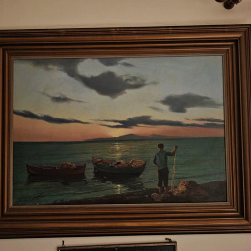 Handmade oil paintings by Savvas Christodoulou like new