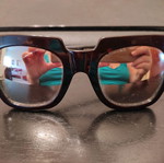 Hawkers Warwick sunglasses like new, rose gold mirror lens