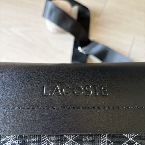 Lacoste messenger bag brand new, black