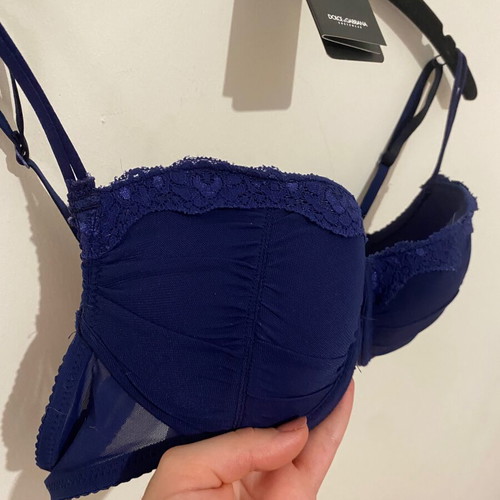 Dolce & Gabbana bra blue, size Eur 90B, new with underwire