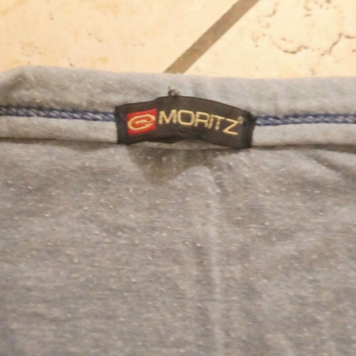 Moritz gray long sleeve shirt, size M