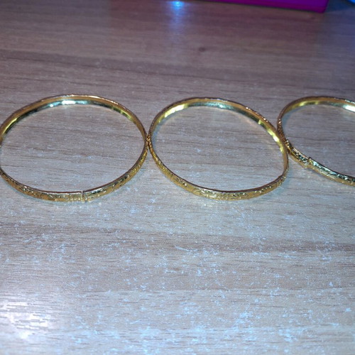 Bracelets set of 3 used
