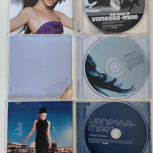 Vanessa Mae CDs used, pack of 3, classical music