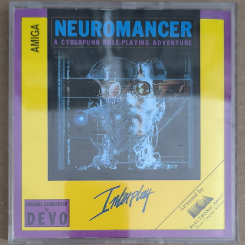 Neuromancer Interplay Amiga game like new, complete in case