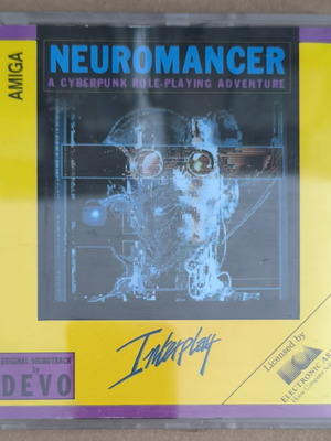 Neuromancer Interplay Amiga game like new, complete in case