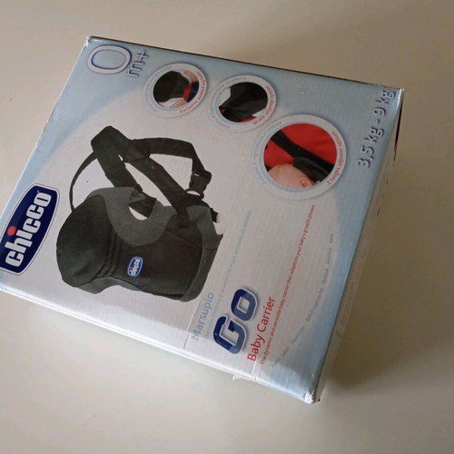 Chicco Classic Baby Carrier Go Black new for babies up to 9kg