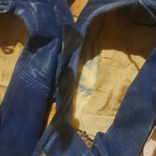 Painted point ballet shoes used, pack of 3 pairs old