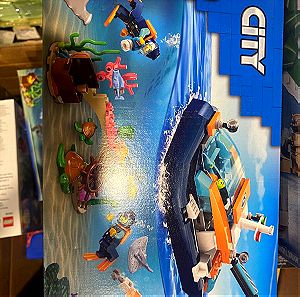Lego City Explorer Diving Boat για 5+ ετών σφραγισμένο