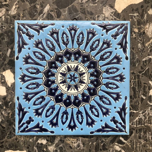 Rodian Handmade Ceramic Tile like new, 15x15cm