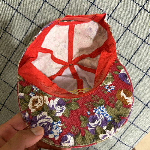 Brasileras hat used, red, one size