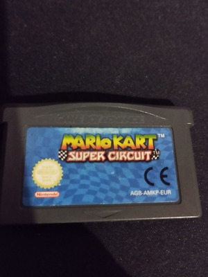 Mario Kart Super Circuit Nintendo cartridge for Game Boy Advance like new