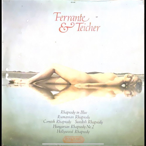 Ferrante & Teicher Rhapsody LP used, classical music