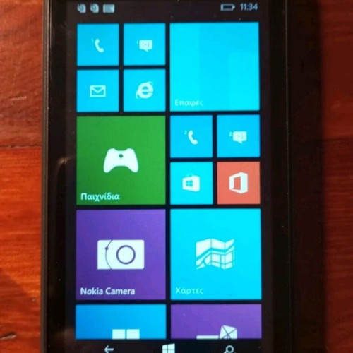 Nokia Lumia 530 mobile phone used, works normally