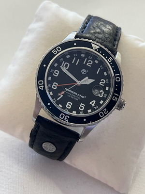 Timberland dual time 40mm ρολόι ανδρικό σαν καινούργιο, μαύρο