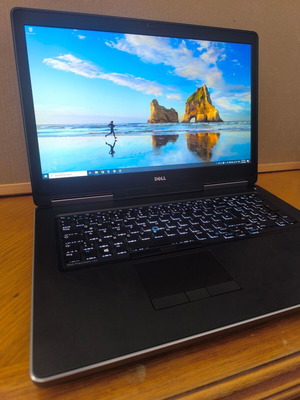 Dell Precision 7710 φορητό workstation i7 Quadro 32GB RAM 17,3" FHD σαν καινούργιο