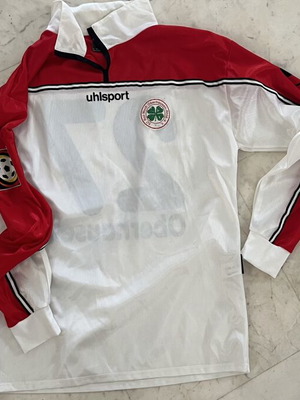 Rot-Weiss Oberhausen Uhlsport match issue worn jersey, good condition