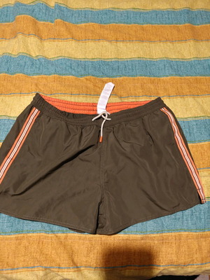 Coast to coast men's swimwear like new, size Medium, beige and brown