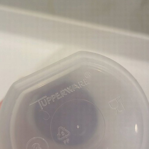 Tupperware set of two containers new 650ml and 320ml Modular series