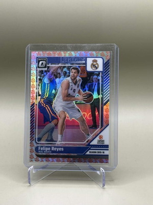 Felipe Reyes Donruss Optic EuroLeague 25th Anniversary card like new