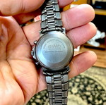 BWC Rhodos chronograph automatic titanium used