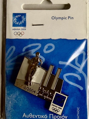 Athens 2004 Olympic Pin 11th Day Classic Athletics Limited Edition new