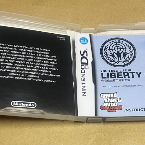 Grand Theft Auto Chinatown Wars Nintendo DS game
