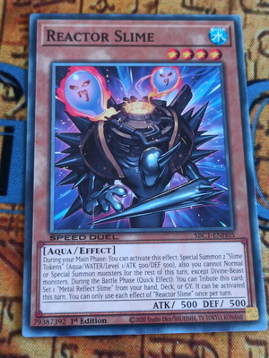 Reactor Slime Effect Monster κάρτα σαν καινούργιο