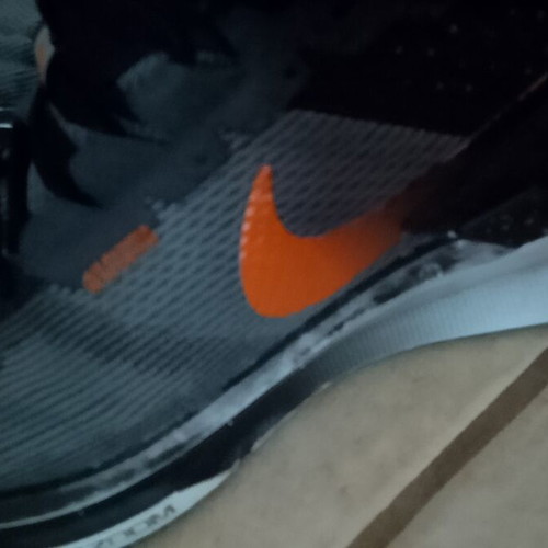 Nike Air Zoom sneakers size 41 used, black and grey