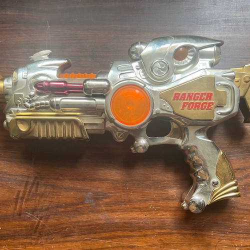 Space gun used battery-powered