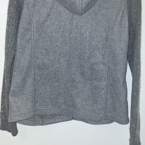 Gray hoodie jacket used, sizes S and M
