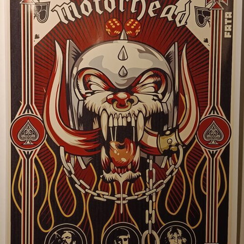 Motorhead A4 poster