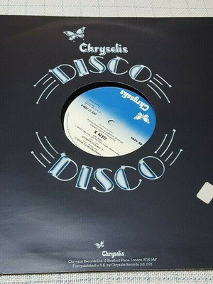 Gen X Dancing With Myself 12' vinyl used, punk