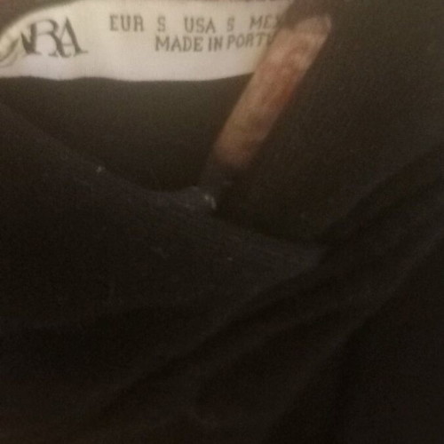 Zara women's sweatshirt black like new, size M