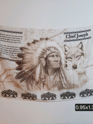 Wall tapestry with Native American design new