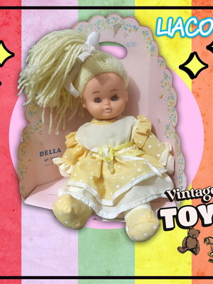 Συλλεκτική κούκλα Liaco Dolls Della No 1330 καινούργια στο κουτί της