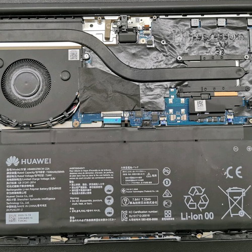 Sound and USB card for Huawei Matebook D14 like new, replacement part