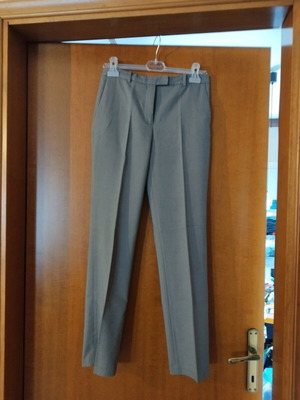 Zara women's pants plaid men's style size 36 like new