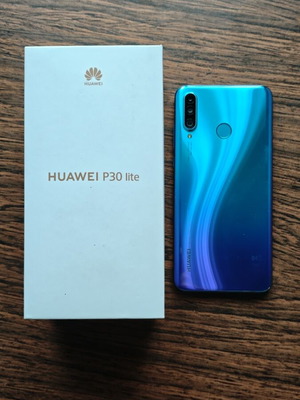 Huawei P30 lite Dual Sim σαν καινούργιο, μπλε, 128GB, 20+ MPixel