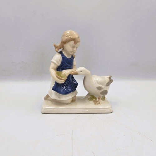 Porcelain figure GDR used from East Germany