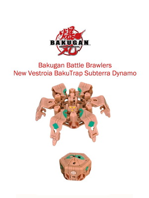 Bakugan Battle Brawlers BakuTrap Subterra Dynamo trap