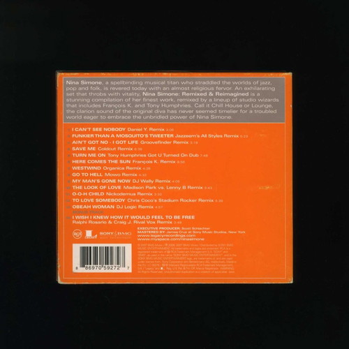 Nina Simone Remixed & Reimagined CD used, R&B / Soul