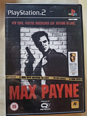 Max Payne PS2 used, works perfectly