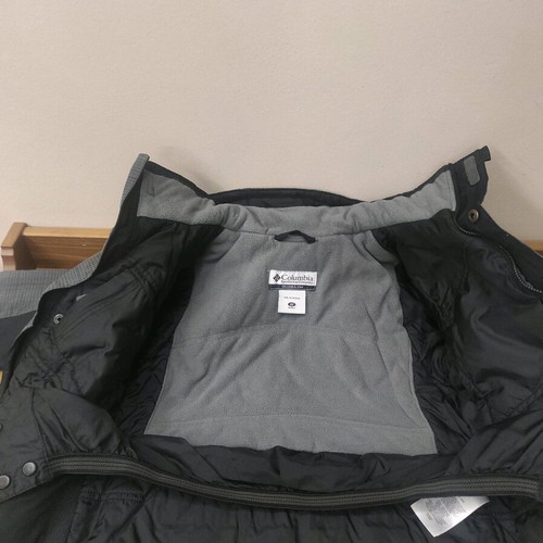 Columbia kids jacket like new grey black size 104 cm