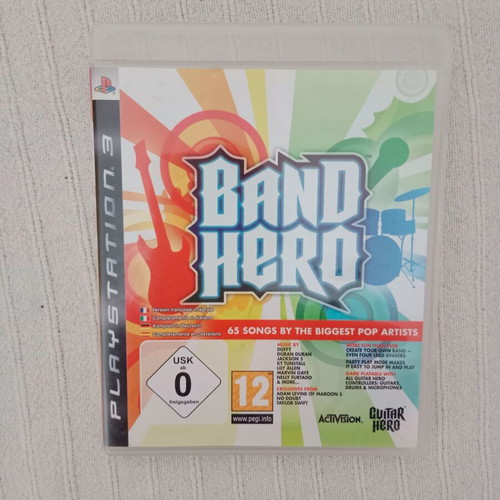 Band Hero PS3 used in very good condition