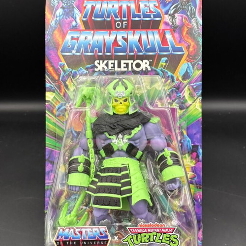 Mattel Masters of the Universe Origins Turtles of Grayskull Skeletor action figure new